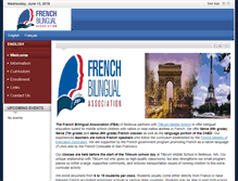 Tablet Screenshot of frenchbilingual.org